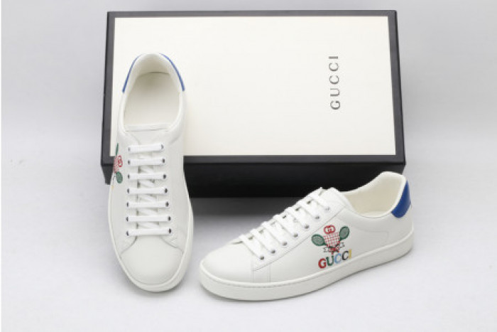 G*u*i ace embroidered low-top sneaker 603696 ay070 9096
