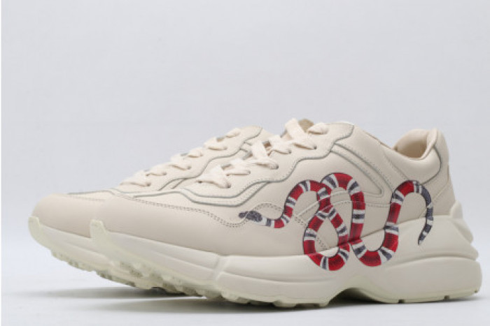 G*u*i rhyton leather sneaker