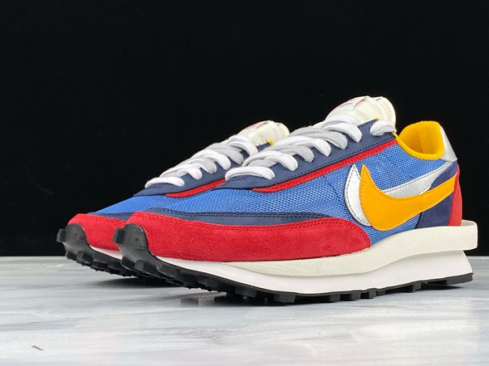 Sacai x Nike LDWaffle Trainer “Varsity Blue/Varsity Red” BV0073-400