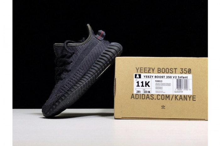 ad*s kids Y**zy boost 350 v2 black (non-reflective) fu9013