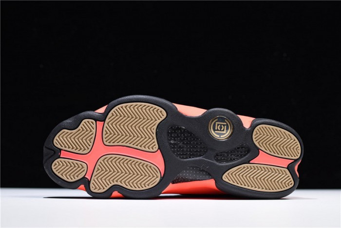 Clot x Air Jordan 13 Low “Black Infrared” AT3102-006
