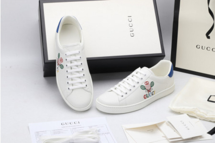 G*u*i ace embroidered low-top sneaker 603696 ay070 9096