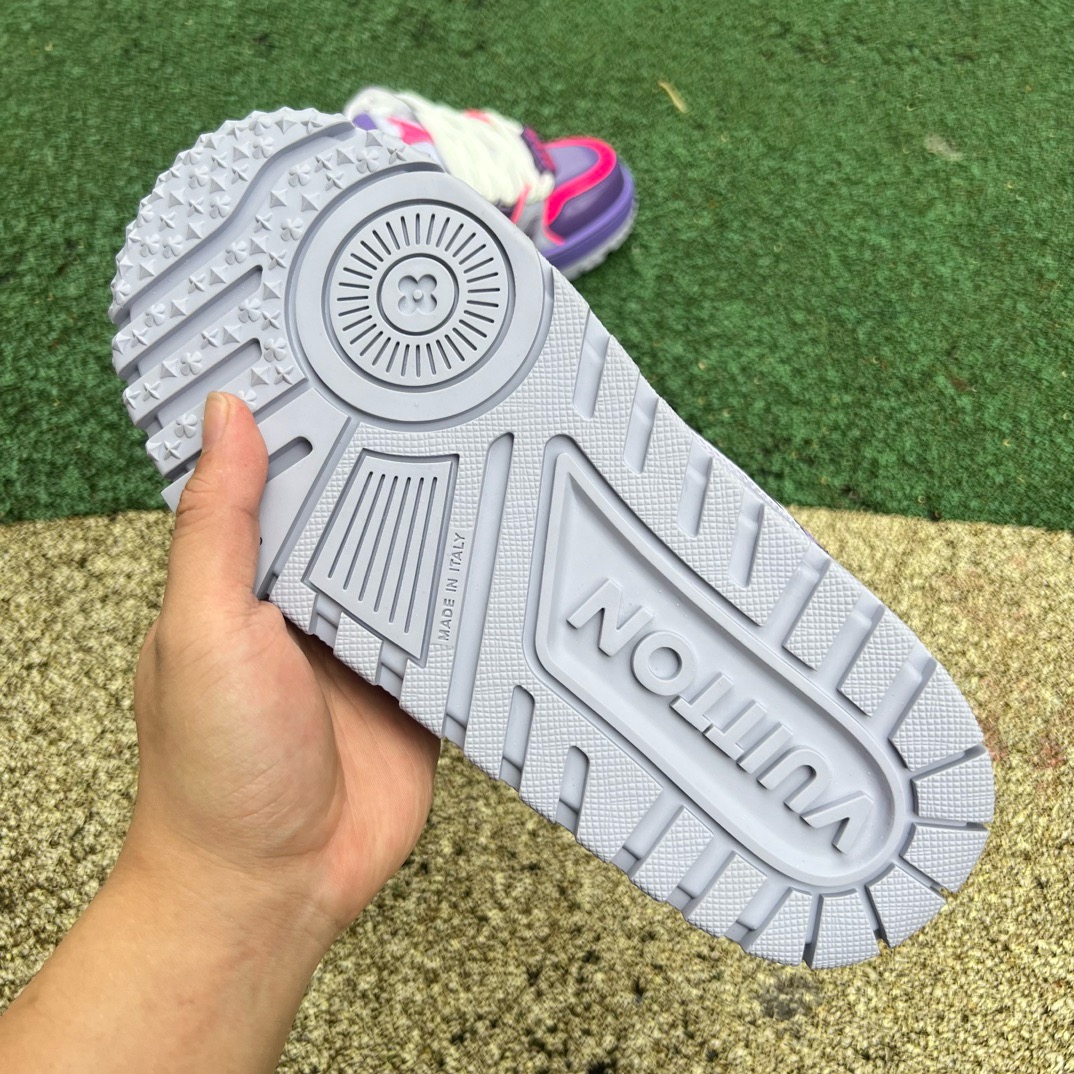 LV TRAINER MAXI Purple pink